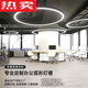 辉客映上德国进口品质圆弧铝合金灯槽定制圆形线形灯折弯铝槽弧形线性灯嵌 4035(无边)