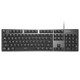 罗技（Logitech）机械键盘K845 有线键盘 全尺寸单光 TTC轴 游戏办公键盘 DIY键帽 K845红轴+白色透明键帽