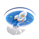 Menghu Kinderzimmer Fan Lichter Jungen und Mädchen Schlafzimmer Rocket Starry Himmel High Bright Eye Protection Smart Fernbedienung Sprach Deckenlampe 9194 Rocket Fan-offline Smart Voice