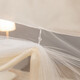 Nanjiren Yurt No Installation Mosquito Net Household Large Bed 1.5 meters Foldable Children's Explosion-Dormitory Single Student Mosquito Net Dust-Fashion-Trendy Brand Bee [U-shaped Double Open Door] 1.5x2.0m Bed [No Installation Easy to Storage]