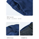 BAROMON anti-wrinkle and iron-free suit suit for men, business light formal wear, groomsman for work, blue suit for wedding and groom, version A, slim version 175A, please note the size of the trousers