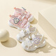 JOYNCLEON baby boy functional toddler shoes summer breathable baby 0-3 years old soft-soled non-slip girl toe-cap sandals pink inner length 13cm size 17