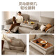 Gujia Home Furnier (Kuka) Moderne elektrische Funktion Sofa Null gegen die Wandtoper