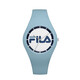 FILA watch silicone strap female watch fashion student male watch personality quartz watch birthday gift for boyfriend girlfriend 671 [light blue] FLL38-671-005
