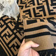 Moyi 100% Kaschmirschal für Frauen Herbst- und Winterbriefe Mutter und Tochter warmer Schal doppelseitig vielseitig und modischer Schal ff Cashmere Version
