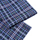 AIMER Men [Serie de Sille-Sleve] Pantalones de pijama a cuadros clásicos para pantalones caseros para hombres NS42F684 Dark Blue Plaid YH8 L (170)