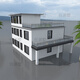 
Renyuan Villa 3882 modern style villa design drawings two-story rural self-built house economical and simple rural villa