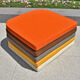 
Mengyier (Mengyier) Fatty Special Cushion Outdoor Ratchair Seat Cushion Waterproof Cloth Chair Cushion U-shaped Cushion Outdoor Ratchair Cloth Sea Sea A13803 45x45*3cm