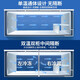 Xueshixi commercial refrigerator freezer large capacity horizontal refrigeration and freezing dual-purpose super large copper pipe freezer double temperature refrigerator refrigerator large capacity refrigerator 828 double temperature copper pipe upgrade model [middle with partition]