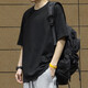 阿迪达斯 （adidas）短袖T恤男装2025夏季新款运动服针织透气圆领休闲上衣 IC9793黑色 2XL