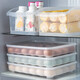 Home KATEI STORY Japanese egg box refrigerator egg storage box can be stacked with lid egg crisper refrigerator anti-shattering egg artifact 2 pieces