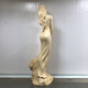 雕美女实木质雕刻摆件家居办公室人体艺术饰品文玩收藏工艺品 桧木精雕美女9926cm