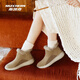 Chaussures féminines Skechers en hiver, bottes de neige simples, chaudes et confortables