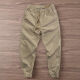 
Commander Bear Spring and Autumn Work Pants Men's Light Outdoor Trendy Outdoor Fashionable Pants Elastic Belt Trendy Pants Men Khaki #15696 Pockets Can be Belted 3XL 145-160Jin [Jin equals 0.5 kg]