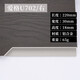 OFECA 2023 Neues eingebettetes Horngriff Schubladenschrank Schranktür Unsichtbares Fräser eingebetteter Griff AIGE U702 Hellgrau 220 mm Doppelwinkel