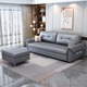 
Paicho simple technology cloth sofa bed folding dual-purpose small study room storage retractable single person pulling furniture outer diameter 2.22 meters storage model Coconut brown + latex version-tech cloth
