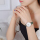 
Emporio Armani watch women, classic small green watch fashionable casual quartz watch, gift for girlfriend on Valentine's Day, small green watch belt AR11150 [small quantity arrives]
