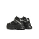 Tianmeiyi papa chaussures à lacets sports polyvalents épaisses épaisses hautes chaussures décontractées pour femmes printemps et automne CJ841dd4 noir 36