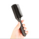 GUTCHE nine-row comb rib comb high temperature resistant hair oil comb blown fluffy comb boar bristle men's style comb curly hair rolling comb #9-row comb