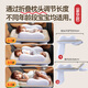 Mengxuan car baby bed, children's high-speed rail sleeping artifact, car back seat inflatable mattress, portable travel with baby in the back seat [multi-protection luxury model] comes with a full set of accessories, foldable inflatable mat on the baby's car for trains and airplanes