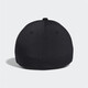 Adidas Baseball Cap Мужская шляпа повседневная классическая классическая бейсбольная крышка для защиты от солнца Комфортное твердое цвет EW4859 Черный черный S/M (54-56см)