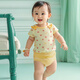 Cotton diaper pants baby pure cotton training pants can be washed with urine in the middle of the baby boy and girl newborn diaper 2 size L