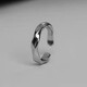 Möbius ring ring for men, trendy niche design, opening for couples, index finger, retro light luxury, M1486 M1486 Möbius ring, adjustable opening