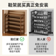 Zhushanxia Wohnheimschuh Rack Haushaltstür mehrschichtiger Installationsfreier Schuhschrank bodenhörigem Lager Rack einfacher Aufbewahrungsschrank Schuh-Aufbewahrungszimmer [keine Installationsverstärkung und Upgrade] Mountain Tee Farbe 3-Layer 50 cm lang