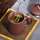 Hidden Pot World Government Subsidy Large Capacity Yixing Purple Clay Cup Handmade Men's Tea Cup Tea Set Office Cup