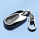 New Mercedes-Benz E350EL Key Cover 2024 Spezialmänner und Frauen High-End-Autoschnalle-Bag Limousine Schutz der Sportkette Schlüsselabdeckung + Lammfellschnalle [scharfe Silber]