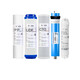 三溢水 适用美的净水器滤芯MRC1583A-50gMRO101A-5/102-5全套10吋滤芯 123级