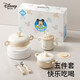 Disney Supplementary Food Bowl Baby Mahlzeit Wasser isoliert und konstante Temperatur Schüssel Baby Kinder 316 Edelstahl Tabelle Schüssel Löffel Set Supreme Baby Tabelleware-5-Stück-Set [Geschenkbox]