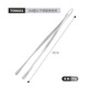 The legend of the pot kitchen tweezers air fryer cooking tongs 304 food clips barbecue steak clips stainless steel barbecue clips TONG01-304 round head stainless steel food clips