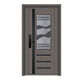Qinkai Korean style door ventilation door 304 stainless steel single door thickened entry residential area single push-pull entry door security door style 7 201