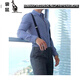 Kangaroo men's best groom trousers straps for elderly trousers elastic strap clips for men and women adult suspenders non-slip suspenders buckles gray background white stripes