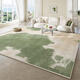 Oratop Carpet Living Room 2025 New Style Green Tea Table Table Not Washing and Erasable Linen Mat Bedroom Bebeket Loute de chevet Qingmo-15908 140cm * 200cm