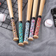 CENCEN Beech Baseball Bat Solid épaissined Car Oak Baseball Bat Auto-Defense Foodwood Softball Baseball Baseball Beech 64 cm (la couleur de la poignée peut être notée)