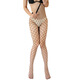 Manyan sex underwear stockings and net stockings sexy perspective passionate hand tear open the gear without taking off pantyhose couple adult sex toys gifts for wife and girlfriend on Valentine's Day 1289 small net [open crotch] equal size