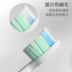 zlerZLER is suitable for Philips electric toothbrush HX6610 HX6210 HX6616 HX6920 sound wave vibration toothbrush head accessories 8-pack [white diamond bright white type]