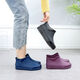Oxygen Drache Regenschuhe Frauen Kurzrohr Frauen Mode Regenschuhe Frauen Erwachsene koreanische Wasserschuhe Autowaschküche Anti-Slip-Wasserdichte Lila 138 37