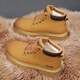 Jeep (Jeep) Snow Boots Мужская зима 2025 г. Новая ретро -рабочая одея