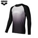 Arena arena traje de baño para hombres diseño de manga larga protección solar surf de altura alta y cómoda traje de baño top 5010 negro l