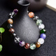 Muchin crystal multi-pack bracelet hair crystal ghost super seven aurora prehnite tanzanite mixed crystal bracelet