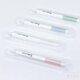 Morning (M/G) 0.5mm black neutral pen press bullet sign pen Youpin series press water pen 0.5mmAGPH2601 5-pack (1 piece of eraser)