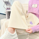Yoyo One (Yoyo One) Pantalon pour enfants pour filles printemps et automne nouveau pantalon de survêtement à la mode pour filles pantalon droit automne