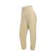 Nike (Nike) pants women's pants 2025 spring new fashion trend comfortable loose breathable casual running training trousers HQ4877-783 Team Gold Fleece S