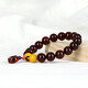 Jiale Blood Amber Bracelet Women's Beeswax Amber Combination Bracelet Baltic Amber Safety Buckle DIY Style About 10mm+ 12g