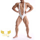 Männer sexy Dessous Unterwäsche Unterwäsche Tanga Gold Einteilige offene Uniform Europäische und amerikanische Nachtclub Bondage und Riemen-Tanz-Performance Schwule Schwule Perspektive necken Spaß pyjamas sm schwarz gold dot xl