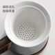 Shangyanfang tea cup tea water separation office meeting glass tea cup water cup men's personal high-end tea cup
