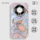 小米手机适用自带镜头膜适用华为mate60pro手机壳mate60的新款mate40epro套P40pro+全包pura70加p60支 【NM13548萌萌小飞象+隐形支架】自带电镀闪 华为 Mate